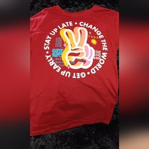 Dutch Bros Logo Red Graphic T-Shirt